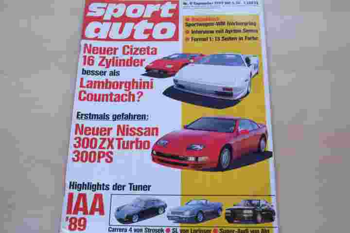 Sport Auto 09/1989